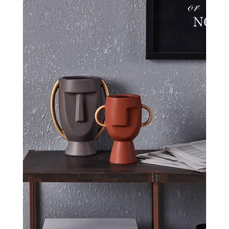 RADISSON JARRÓN DE CERÁMICA TERRACOTA L150 H175 DM0 en ambiente