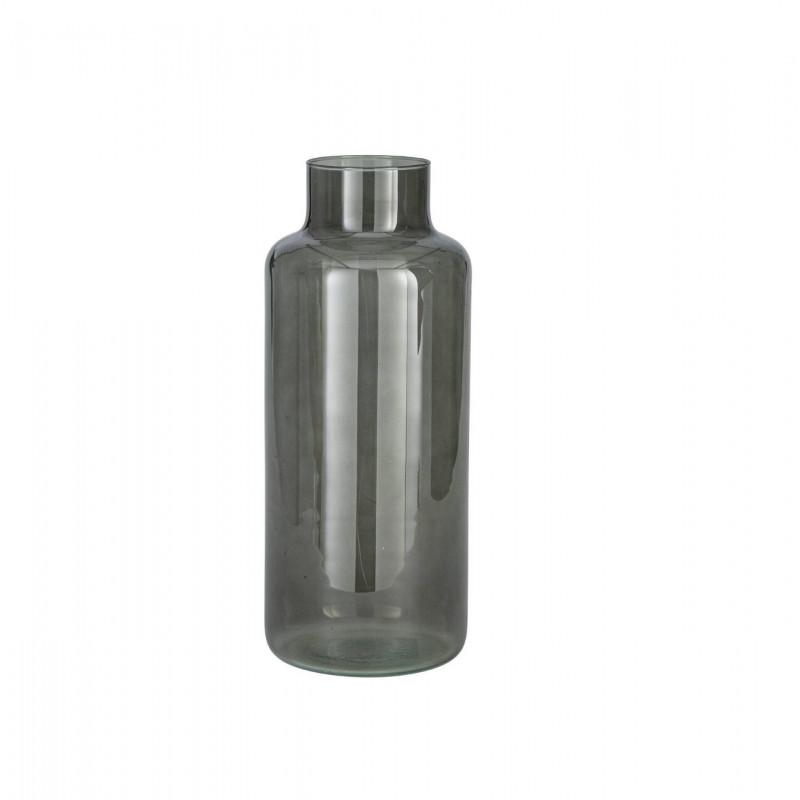 SEUL FLORERO DE VIDRIO GRIS H350 DM190 en ambiente