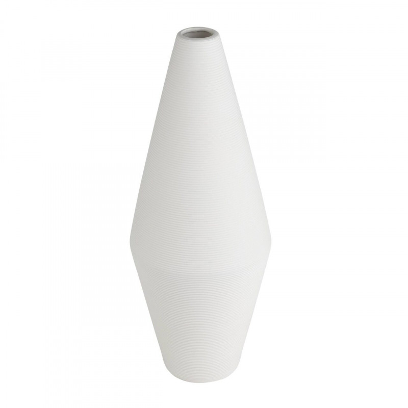 MITANE JARRÓN DE CERAMICA BLANCO H365 DM145