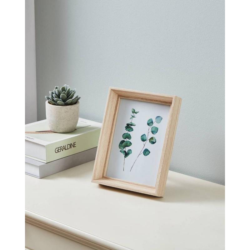 RENABIE MARCO MADERA VIDRIO CAFÉ L157 H206 en ambiente