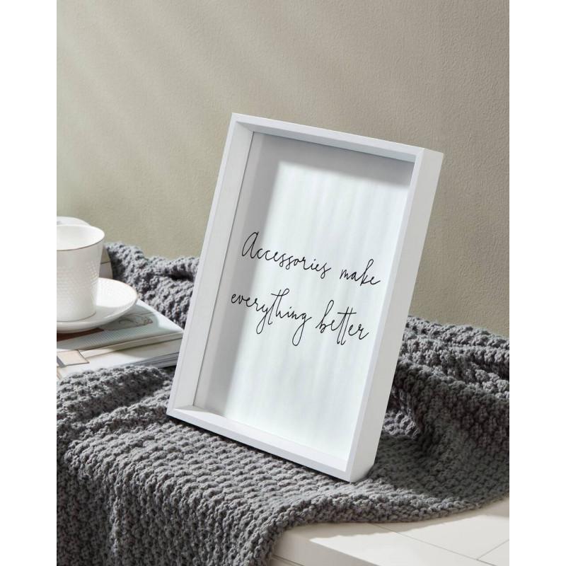 RENABIE MARCO MADERA VIDRIO BLANCO L214 H264 en ambiente