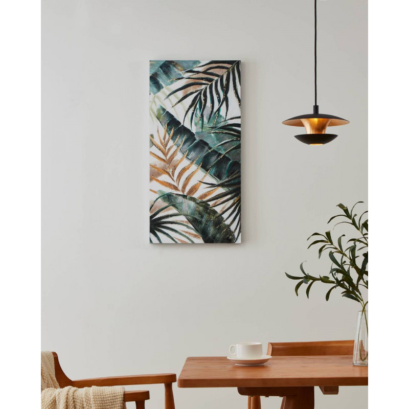 CUADRO ALAMINOS NATURALEZA VERDE 37X900X450