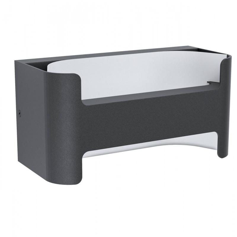 PASSIRANO APLIQUE ALUM NEGR L240 H120 LC LED 500lm 4,8W IP44